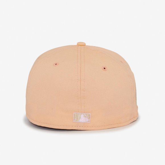 New Era Pittsburgh Pirates Peaches & Cream Fitted Hat 30 Year Side Patch - Picture 5 of 5